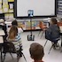 Photo of robot in classroom