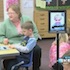 Photo of robot in classroom
